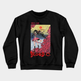 kisaragi saya fanart Crewneck Sweatshirt